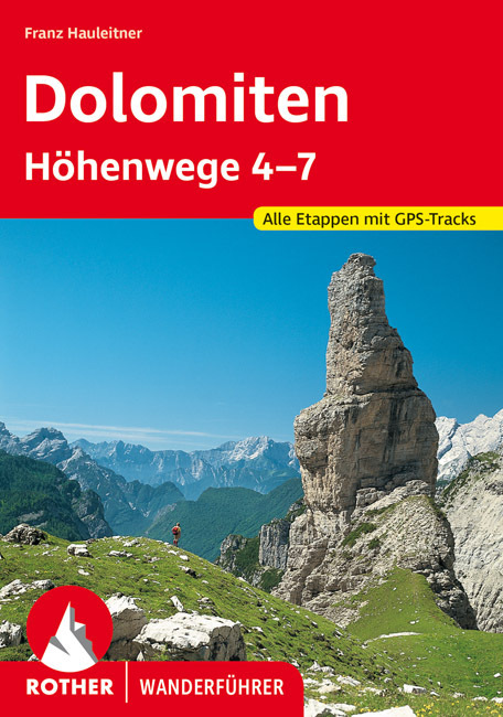Rother Wanderführer Dolomiten-Höhenwege 4-7