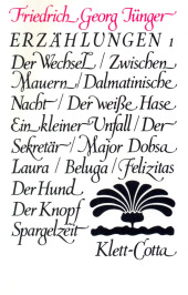 Werke. Werkausgabe in zwölf Bänden / Erzählungen 1-3 (Werke. Werkausgabe in zwölf Bänden, Bd. ?)