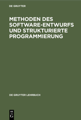 Methoden des Softwareentwurfs und Strukturierte Programmierung 