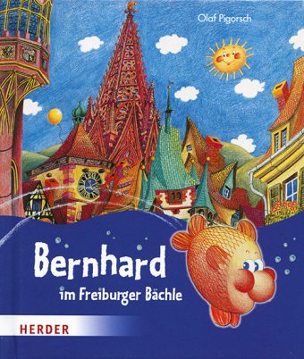 Bernhard im Freiburger Bächle 