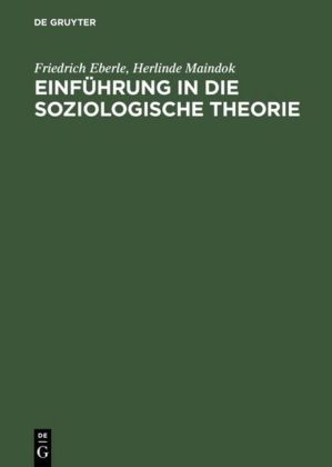 Einführung in die soziologische Theorie 