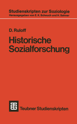 Historische Sozialforschung 