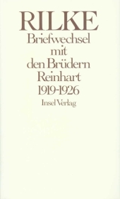Briefwechsel mit den Brüdern Reinhart 1919-1926