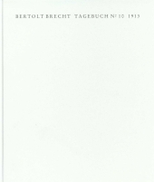 Tagebuch Nr.10, 1913, 2 Bde.