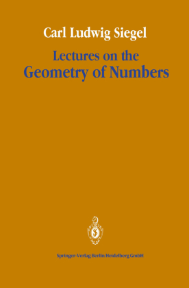 Lectures on the Geometry of Numbers 