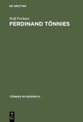 Ferdinand Tönnies, Werkverzeichnis 