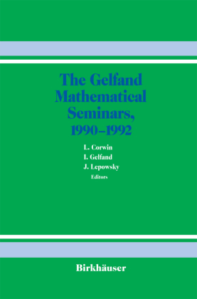 The Gelfand Mathematical Seminars, 1990-1992 