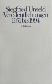 Veröffentlichungen 1951 bis 1994