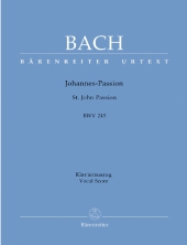 Johannespassion, BWV 245, Klavierauszug