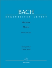Motetten BWV 225-230, Partitur