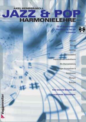 Jazz & Pop Harmonie-Lehre, m. 1 Audio-CD 