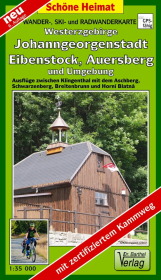 Doktor Barthel Karte Westerzgebirge, Johanngeorgenstadt, Eibenstock, Auersberg und Umgebung