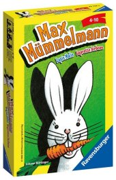 Ravensburger 23119 - Max Mümmelmann, Mitbringspiel für 2-4 Spieler, Kinderspiel ab 4 Jahren, kompaktes Format, Reisespie