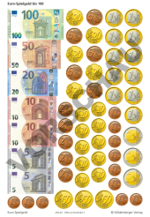 EURO-Spielgeld bis 100, 10 Bogen
