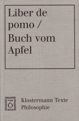 Liber de Pomo - Buch vom Apfel. Liber de pomo 