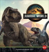 Jurassic World Postkartenkalender 2027