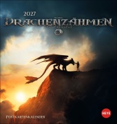 Drachenzähmen Postkartenkalender 2027