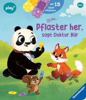 Play+ Mein lustiges Spielbuch Pflaster her, sagt Doktor Bär - ab 2 Jahre