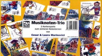 Musiknoten-Trio (Kartenspiele) 