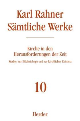 Karl Rahner Sämtliche Werke 