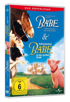 Ein Schweinchen namens Babe & Schweinchen Babe in der großen Stadt, 2 DVDs, mehrsprach. Version 