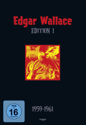 Edgar Wallace Edition - 1959-1961, 4 DVDs 