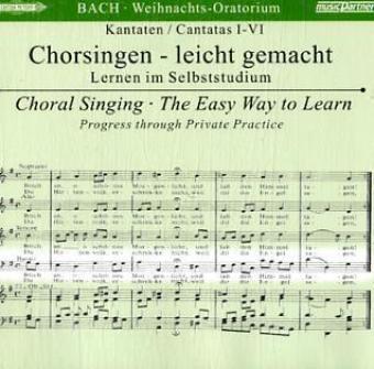 Weihnachtsoratorium, BWV 248, Chorstimme Bass, 2 Audio-CDs