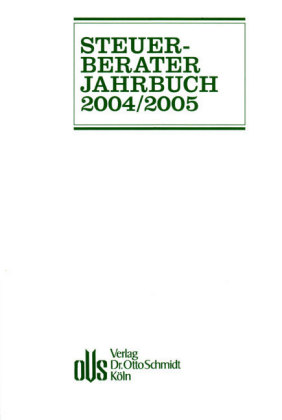 Steuerberater-Jahrbuch 2004/2005 