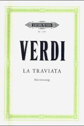 La Traviata (deutsch/italienisch), Klavierauszug 