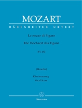 Die Hochzeit des Figaro KV 492, Klavierauszug