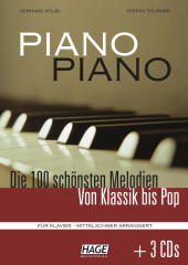 Piano Piano Mittelschwer + 3 CDs