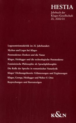 Hestia. Jahrbuch der Klages-Gesellschaft 