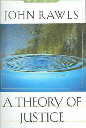 A Theory of Justice, Original Edition