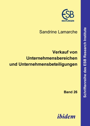 Verkauf von Unternehmensbereichen und Unternehmensbeteiligungen 