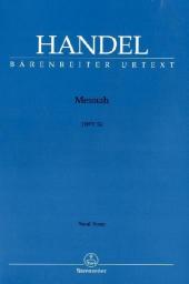 Der Messias HWV 56 (englisch), Klavierauszug. Messiah, Vocal score