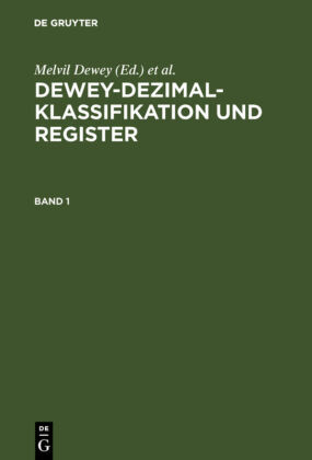 Dewey-Dezimalklassifikation und Register, 4 Teile 