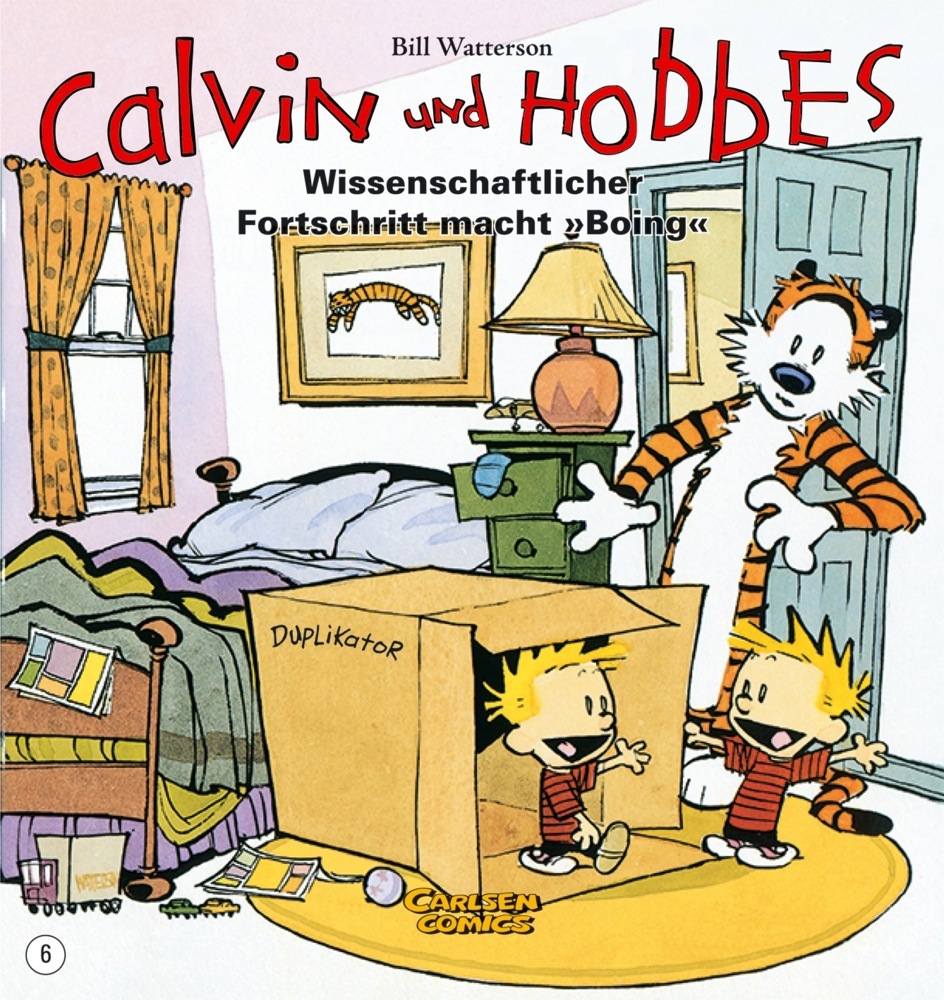 Calvin Und Hobbes Wissenschaftlicher Fortschritt Macht Boing Produkt