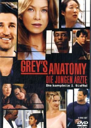 Grey's Anatomy, Die jungen Ärzte. Staffel.1, 2 DVDs, 2 DVD-Video