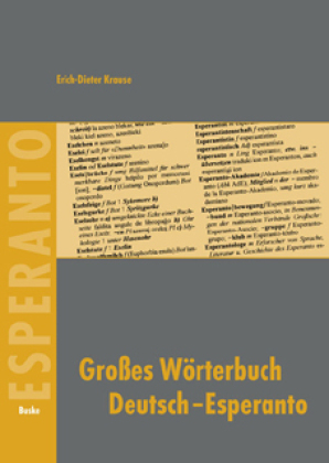 Großes Wörterbuch Deutsch-Esperanto 