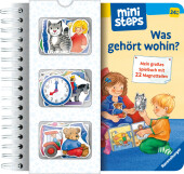 ministeps: Was gehört wohin? - Magnetbuch ab 2 Jahre, Kinderbuch, Bilderbuch Cover