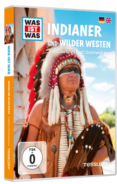 WAS IST WAS DVD Indianer und Wilder Westen. Cowboys und Ureinwohner, 1 DVD Cover