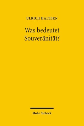 Was bedeutet Souveränität? 