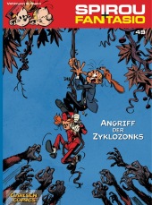 Spirou und Fantasio 49: Angriff der Zyklozonks Cover