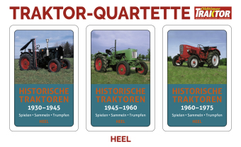 Traktor-Quartett - Historische Traktoren 3er-Set