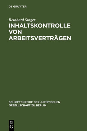 Inhaltskontrolle von Arbeitsverträgen 