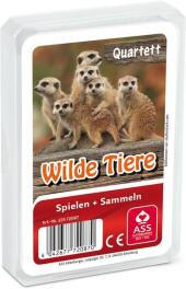 Tier-Quartett - Wilde Tiere Cover