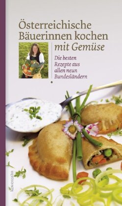 Österreichische Bäuerinnen kochen mit Gemüse 