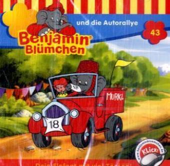 Benjamin Blümchen und die Autorallye, 1 CD-Audio 