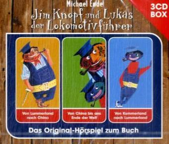 Jim Knopf und Lukas der Lokomotivführer - Hörspielbox, 3 Audio-CDs