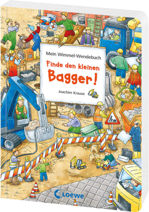 Mein Wimmel-Wendebuch - Finde den kleinen Bagger!/Finde den roten Ritterhelm!